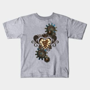 The heart of steampunk Kids T-Shirt